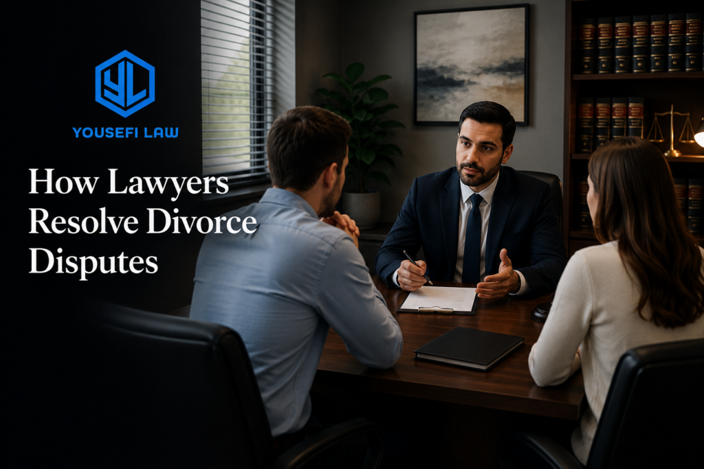 How Lawyers Resolve Divorce Disputes