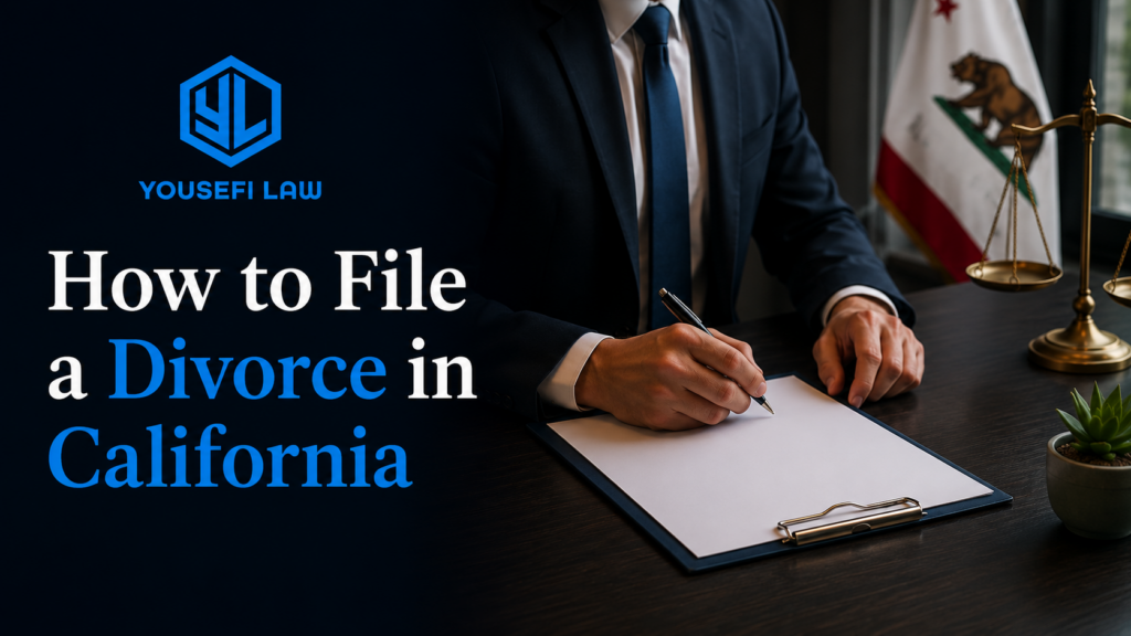 File a Divorce in California